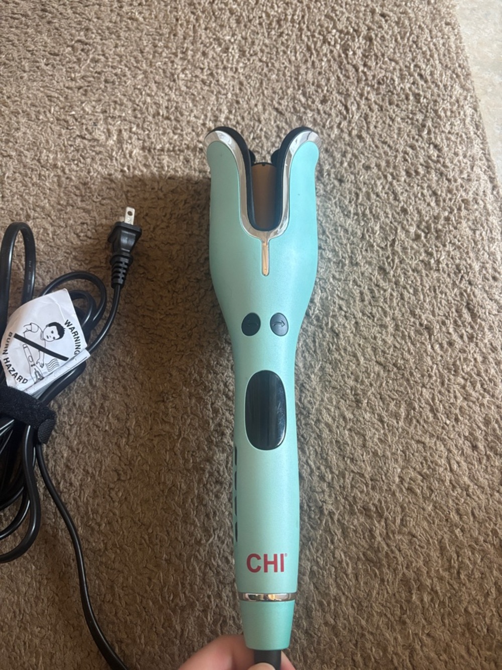 CHI special edition Mint Green Auto Spin n Curl - Picture 2 of 9